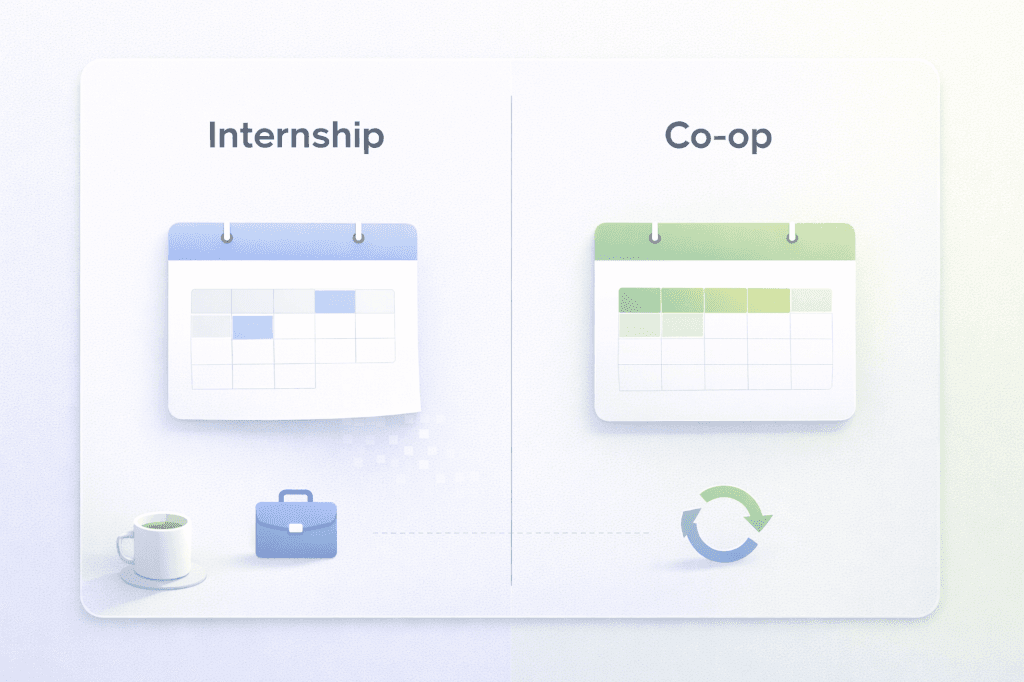 Internship vs. Co-op: What's the Difference?